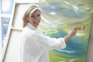 Woman Painting